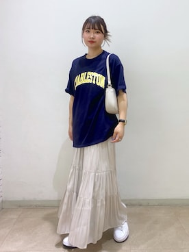 「AKIII CLASSIC（アキクラシック）のアイテム」を使った、tomoさん（レディース・161cm）の夏コーディネート