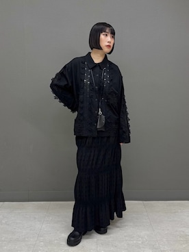 まこぴさん（レディース・162cm）の冬コーディネート