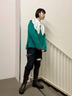 まこぴさん（レディース・162cm）の秋コーディネート