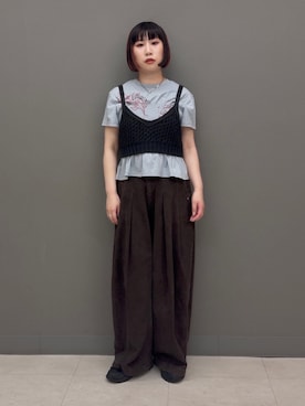 まこぴさん(レディース・161cm)の春コーディネート