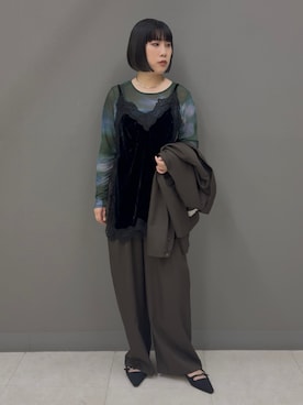 まこぴさん(レディース・161cm)の秋コーディネート