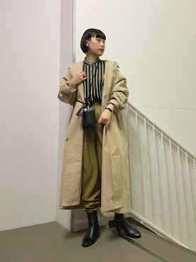 まこぴさん（レディース・162cm）の冬コーディネート