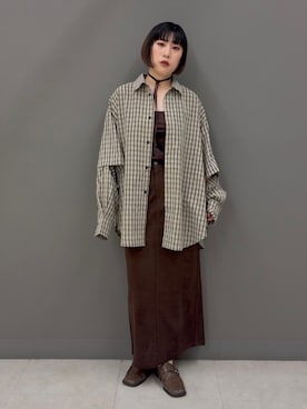 まこぴさん（レディース・161cm）の夏コーディネート