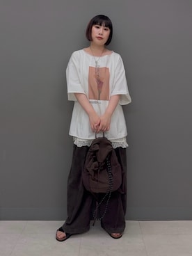 まこぴさん(レディース・161cm)の春コーディネート