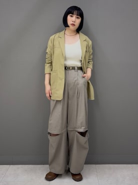 まこぴさん(レディース・161cm)の秋コーディネート
