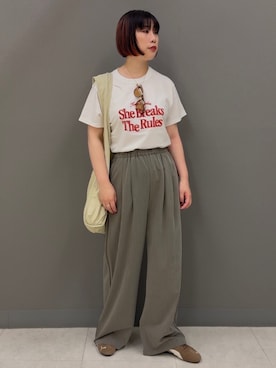 まこぴさん(レディース・161cm)の夏コーディネート