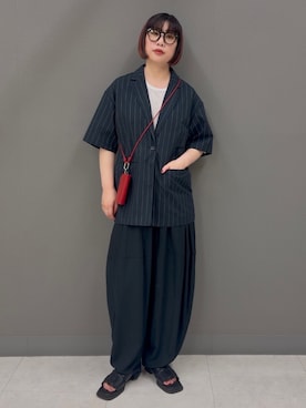 まこぴさん(レディース・161cm)の夏コーディネート