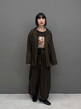 まこぴさん（レディース・162cm）の冬コーディネート