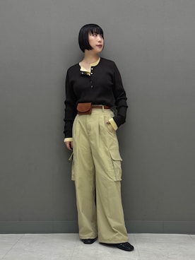 「アイテム（その他シューズ）」を使った、まこぴさん（レディース・161cm）の秋コーディネート