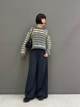 「アイテム（キャミソール）」を使った、まこぴさん（レディース・162cm）の秋コーディネート
