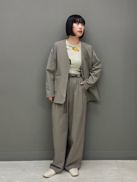 まこぴさん（レディース・162cm）の冬コーディネート