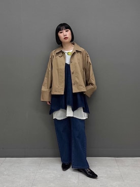 まこぴさん（レディース・162cm）の冬コーディネート