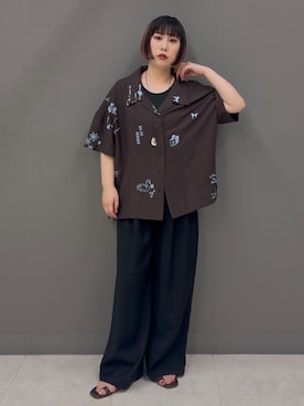 まこぴさん(レディース・161cm)の夏コーディネート