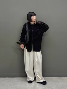 まこぴさん（レディース・162cm）の冬コーディネート