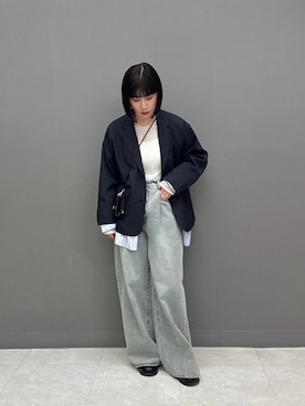 まこぴさん（レディース・161cm）の冬コーディネート