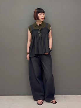 まこぴさん(レディース・161cm)の春コーディネート