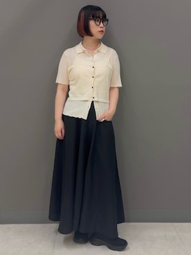 まこぴさん(レディース・161cm)の夏コーディネート