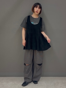 まこぴさん(レディース・161cm)の夏コーディネート