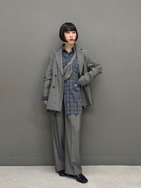 「アイテム（その他シューズ）」を使った、まこぴさん（レディース・162cm）の秋コーディネート
