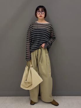 まこぴさん(レディース・161cm)の夏コーディネート