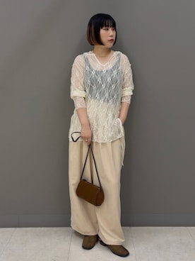 まこぴさん(レディース・161cm)の秋コーディネート