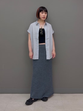 まこぴさん（レディース・161cm）の春コーディネート