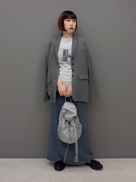 まこぴさん（レディース・161cm）の春コーディネート