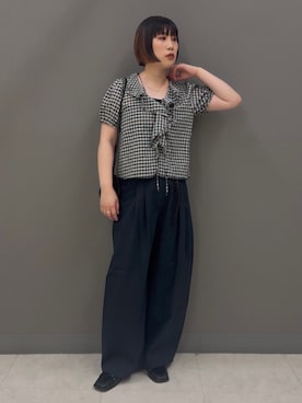 まこぴさん（レディース・161cm）の夏コーディネート