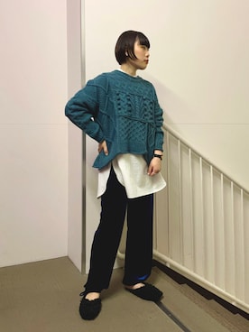 まこぴさん（レディース・162cm）の秋コーディネート