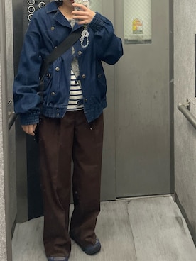 「MOUSSY（マウジー）のアイテム」を使った、nagisaさん（レディース・162cm）の秋コーディネート