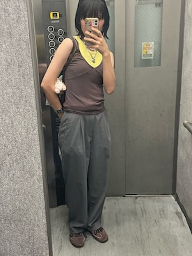 「FUULLY STUDIO（フーリィーステューディオ）のアイテム」を使った、nagisaさん（レディース・162cm）の夏コーディネート