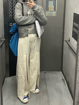 「アイテム（バックパック/リュック）」を使った、nagisaさん（レディース・162cm）の秋コーディネート