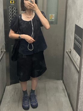 「MERRELL（メレル）のアイテム」を使った、nagisaさん（レディース・162cm）の夏コーディネート