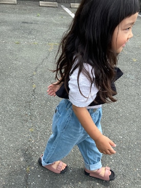「Cienta（シエンタ）のアイテム」を使った、あもさん（キッズ・110cm）の春コーディネート