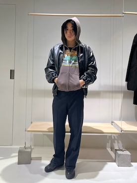 「YOKE（ヨーク）のアイテム」を使った、gdn_taiyoさん（メンズ・174cm）の秋コーディネート