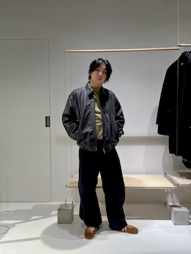 「YOKE（ヨーク）のアイテム」を使った、gdn_taiyoさん（メンズ・174cm）の秋コーディネート