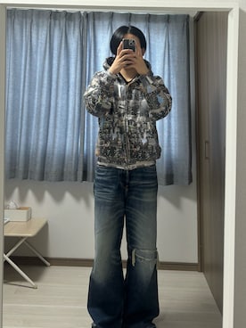 「ディーゼル」｜Hyuさん（メンズ・173cm）の冬コーディネート