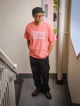 「MERRELL（メレル）のアイテム」を使った、KOHEI さん（メンズ・180cm）の夏コーディネート