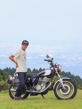 「アイテム（その他、ブルー系）」を使った、KOHEI さん（メンズ・180cm）の夏コーディネート