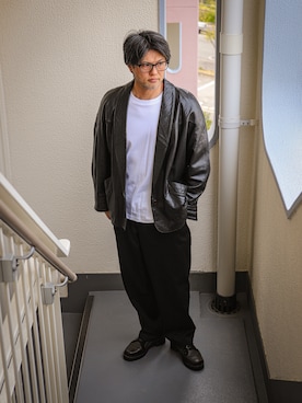 「MERRELL（メレル）のアイテム」を使った、KOHEI さん（メンズ・180cm）の春コーディネート