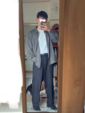「LUCY（ルーシー）のアイテム」を使った、kosei535489さん（メンズ・178cm）の春コーディネート