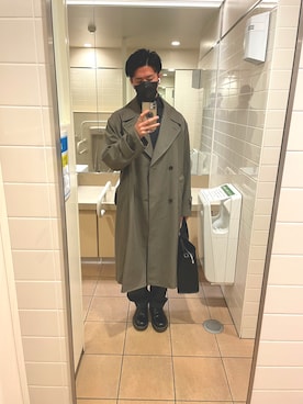 「アイテム（ブーツ）」を使った、ryohesan1さん（メンズ・175cm・20代）の冬コーディネート