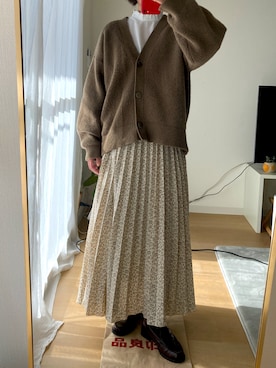 「CEDAR CREST（セダークレスト ）のアイテム」を使った、日和さん（レディース・147cm）の冬コーディネート