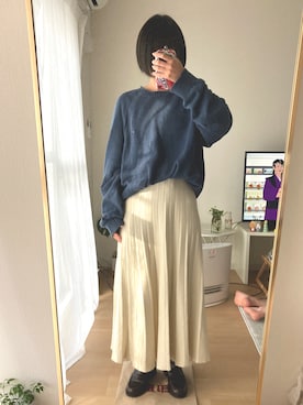 「CEDAR CREST（セダークレスト ）のアイテム」を使った、日和さん（レディース・147cm）の冬コーディネート