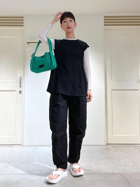 fukaさん（レディース・165cm）の夏コーディネート