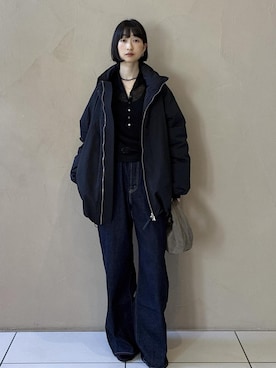 「アイテム（その他シューズ）」を使った、fukaさん（レディース・165cm）の秋コーディネート