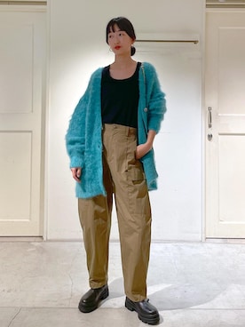 「モヘヤ」｜fukaさん（レディース・165cm）の秋コーディネート
