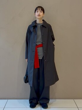 「SALON adam et rope'（サロン アダム エ ロペ）のアイテム」を使った、fukaさん（レディース・165cm）の秋コーディネート