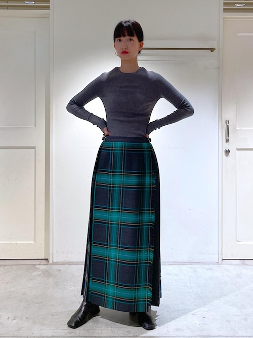 O'NEIL OF DUBLIN プリーツスカート O'neil of Dublin - 総プリーツ 83cm丈スカート 正規取扱商品
