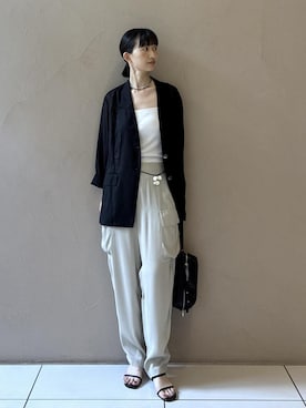 fukaさん(レディース・165cm)の夏コーディネート